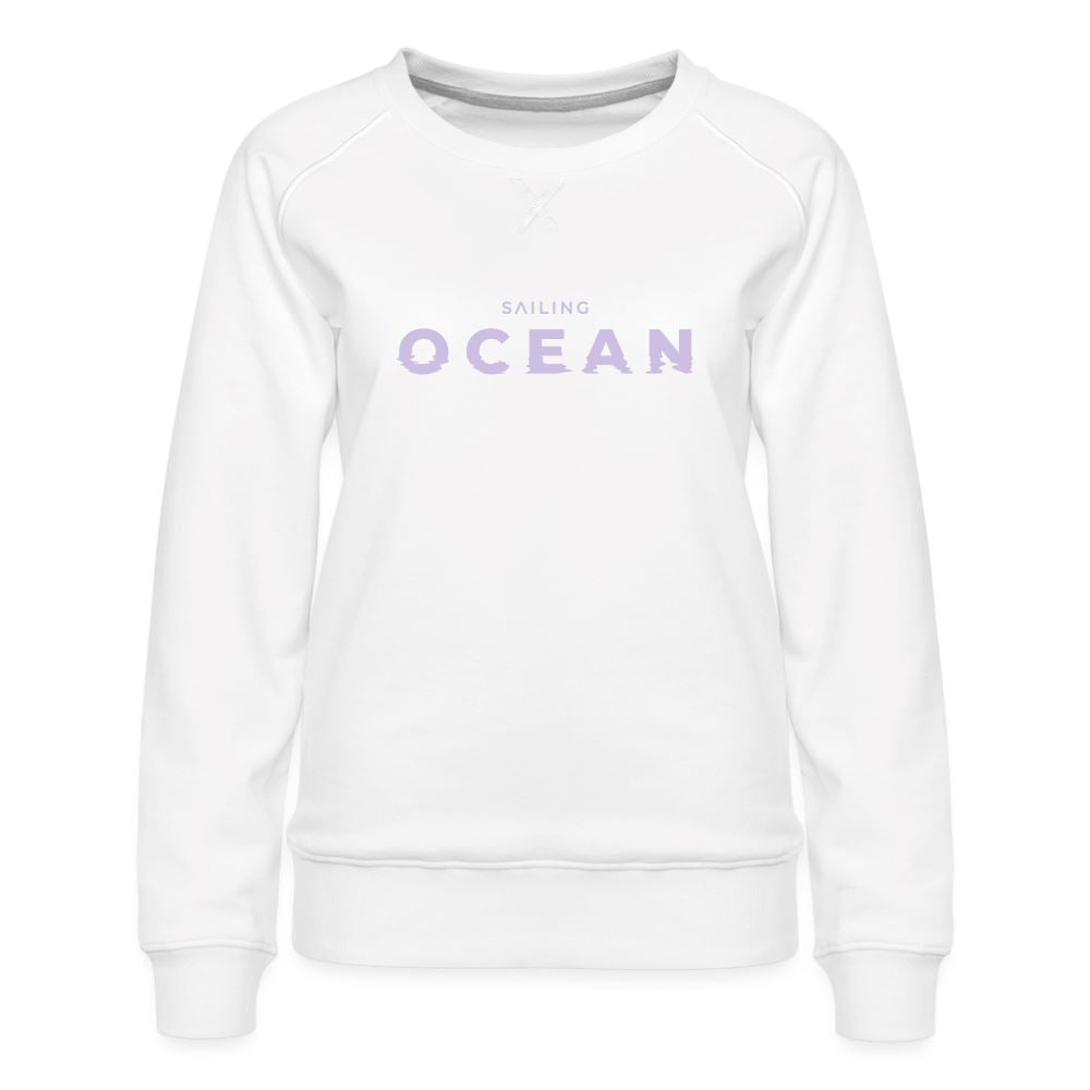 SAILING OCEAN - Frauen Premium Pullover Frauen Premium Pullover SPOD S White Damen