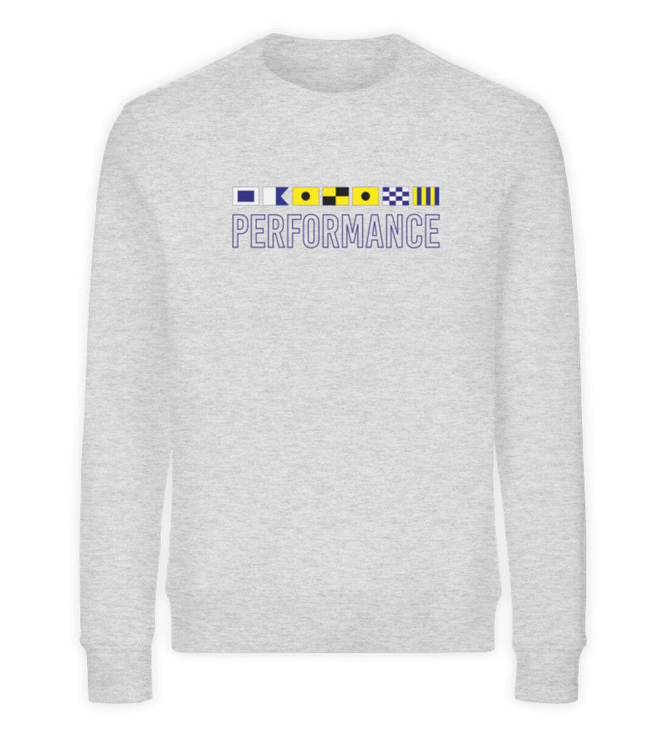 SAILING PERFORMANCE - Unisex Organic Sweatshirt Changer Sweatshirt ST/ST Shirtee Heather Grey XS 