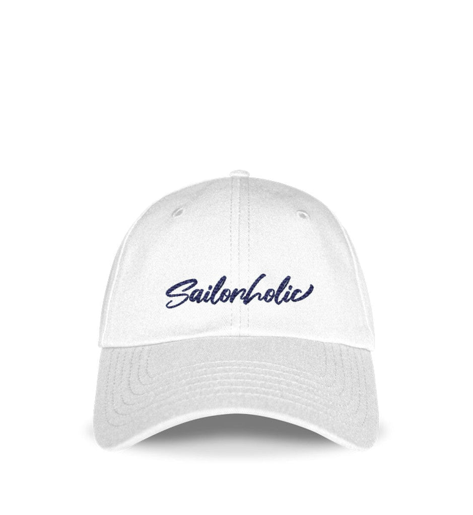 SAILORHOLIC - Cap Baseball Cap mit Stickerei Shirtee White Einheitsgröße 