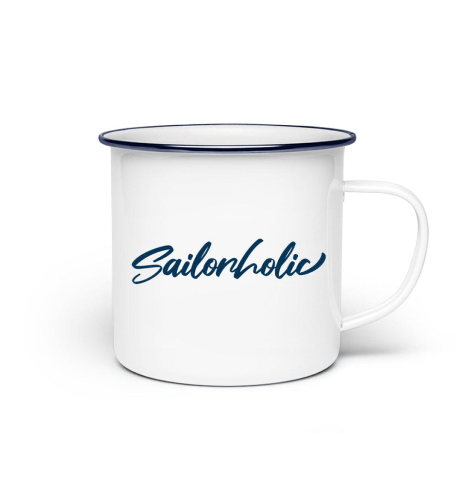 SAILORHOLIC - Emaille Tasse Emaille Tasse Shirtee 