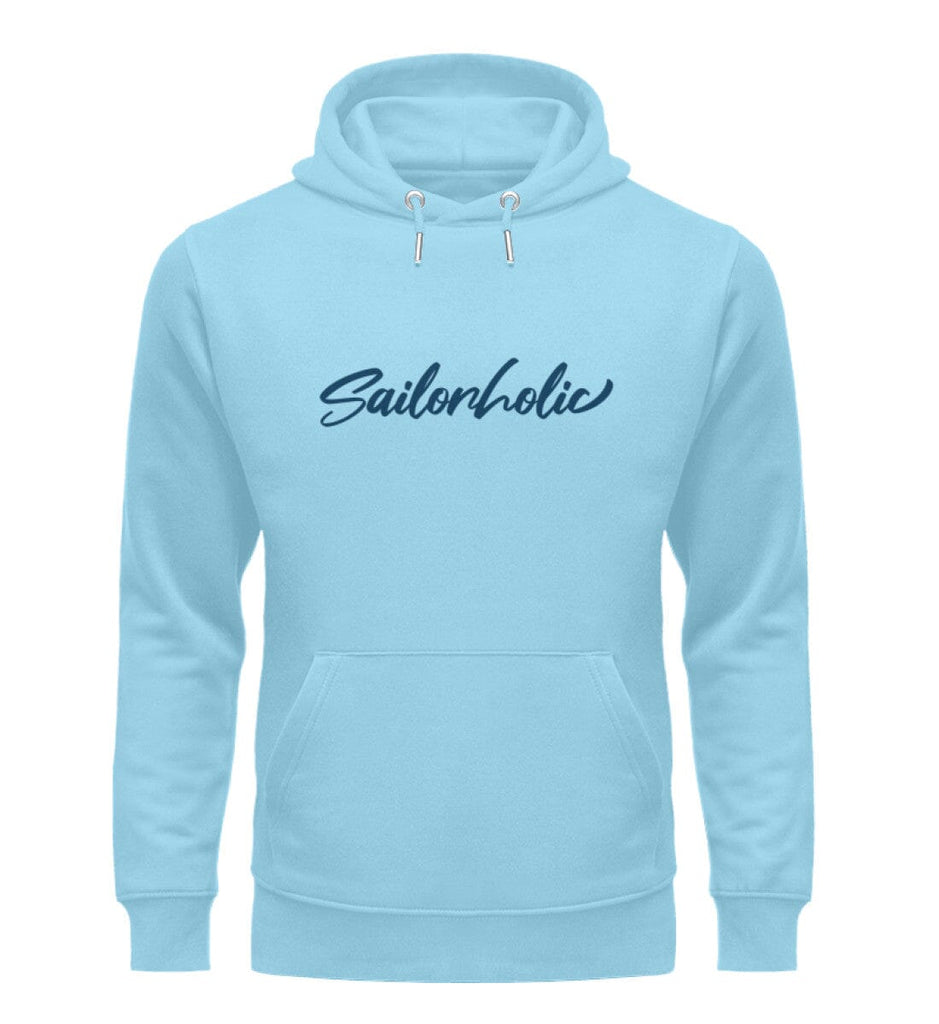 SAILORHOLIC - Unisex Organic Hoodie Cruiser Hoodie ST/ST Shirtee Sky Blue XS 