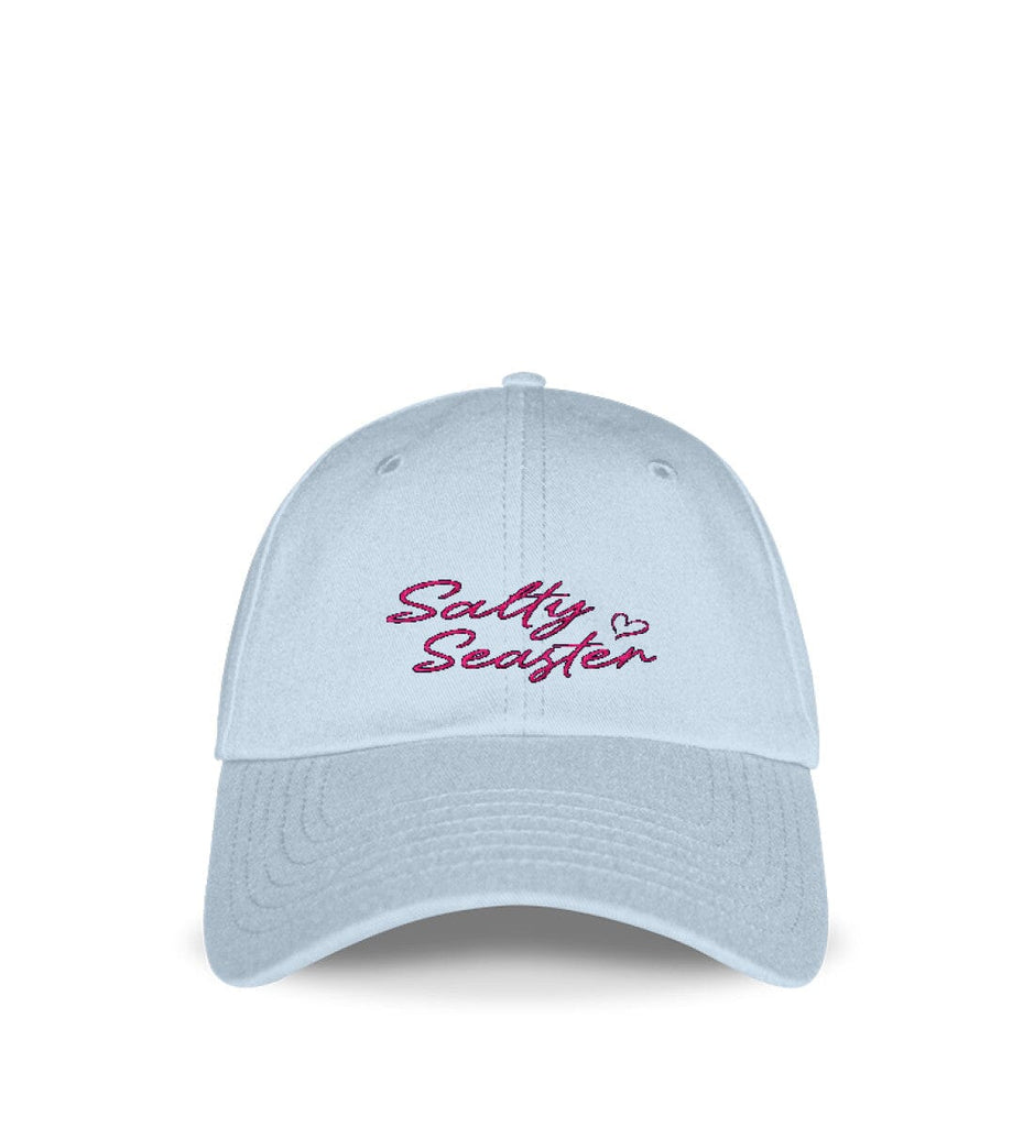 SALTY SEASTER - Cap Baseball Cap mit Stickerei Shirtee Pastel Blue Einheitsgröße 