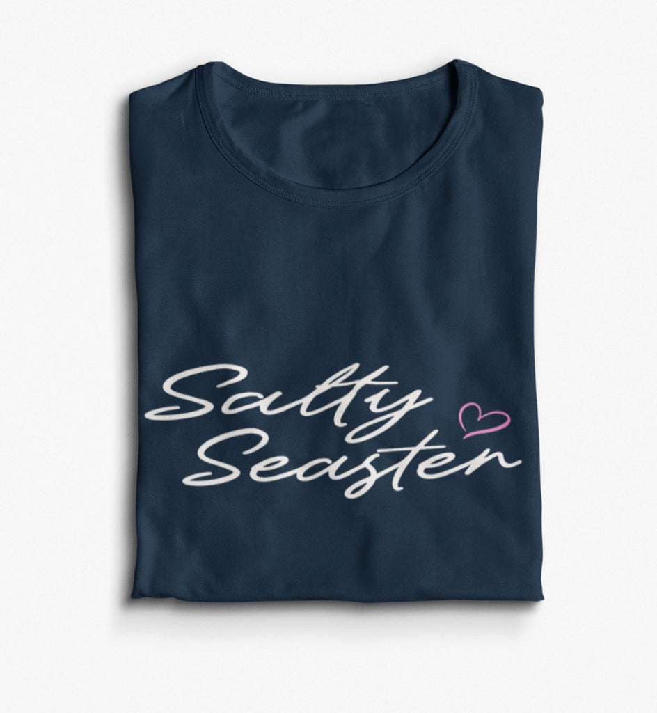 SALTY SEASTER - Damen Premium Organic Shirt Expresser T-Shirt ST/ST Shirtee 