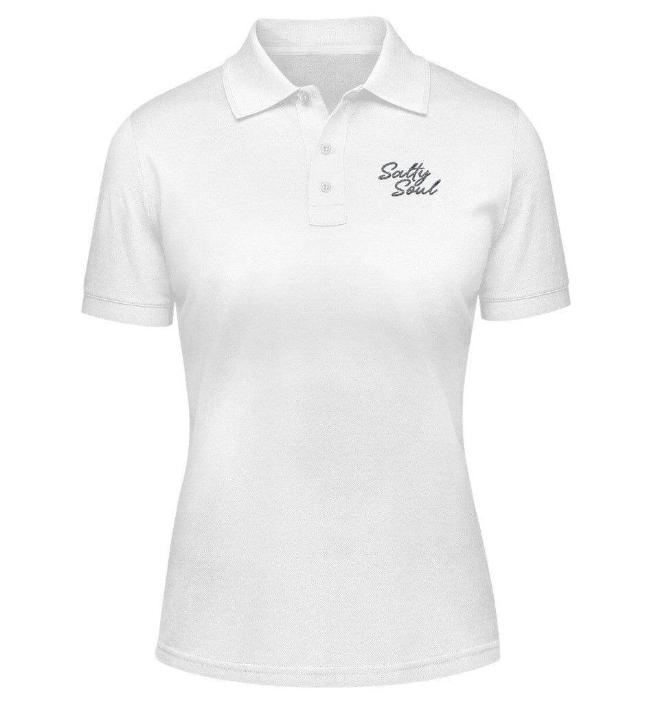 SALTY SOUL - Damen Poloshirt Damen Poloshirt Stick Shirtee White S 