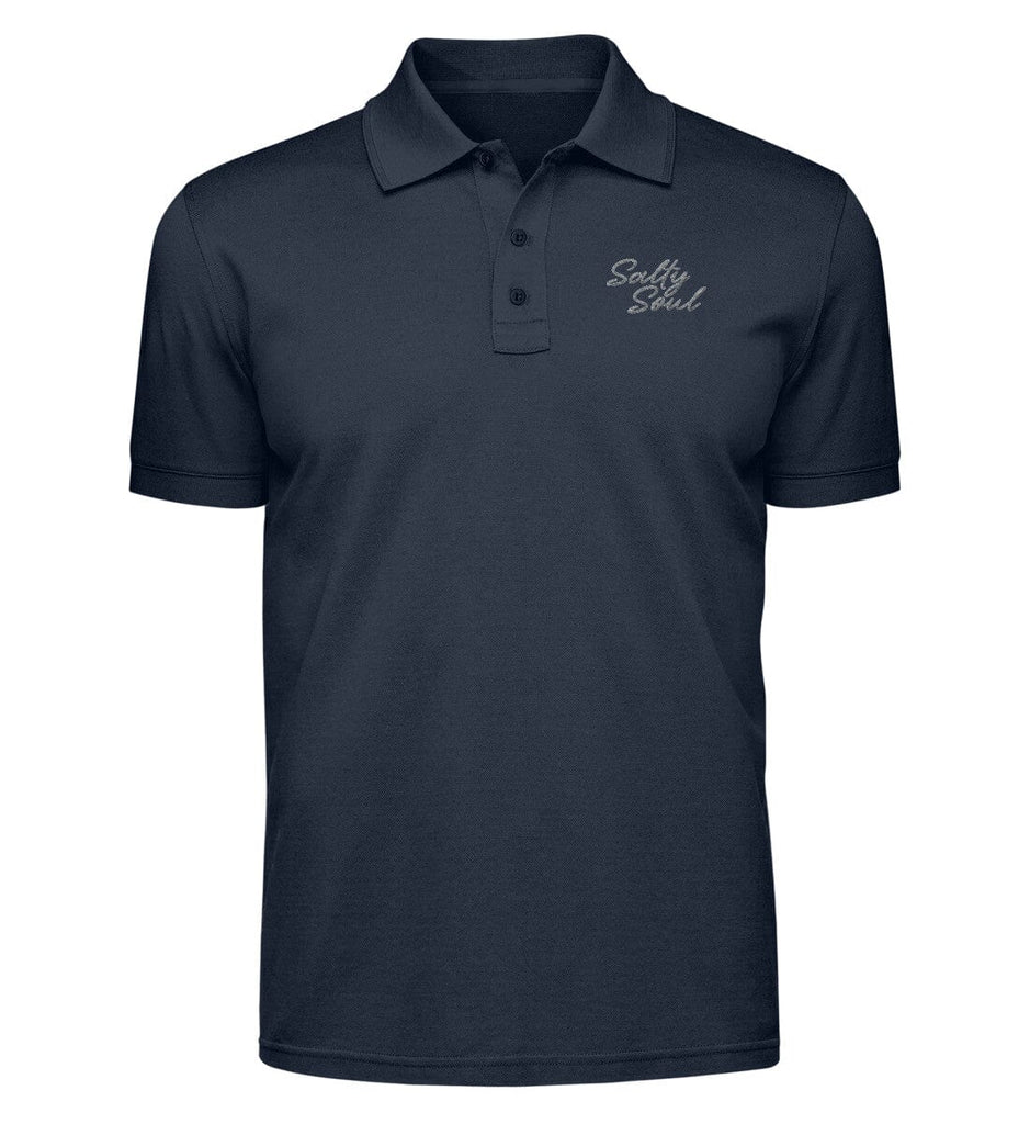 SALTY SOUL - Polo Shirt Herren Poloshirt Stick Shirtee Deep Navy M 