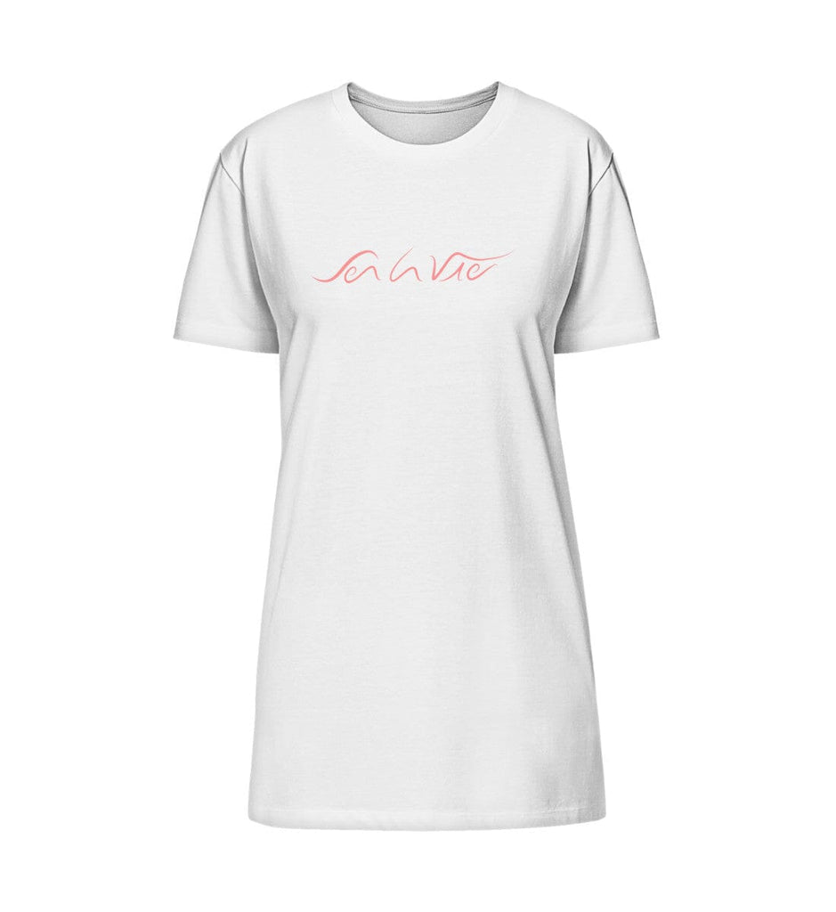 SEA LA VIE - Organic T-Shirt Kleid Stella Spinner T-Shirt Kleid ST/ST Shirtee White XS 