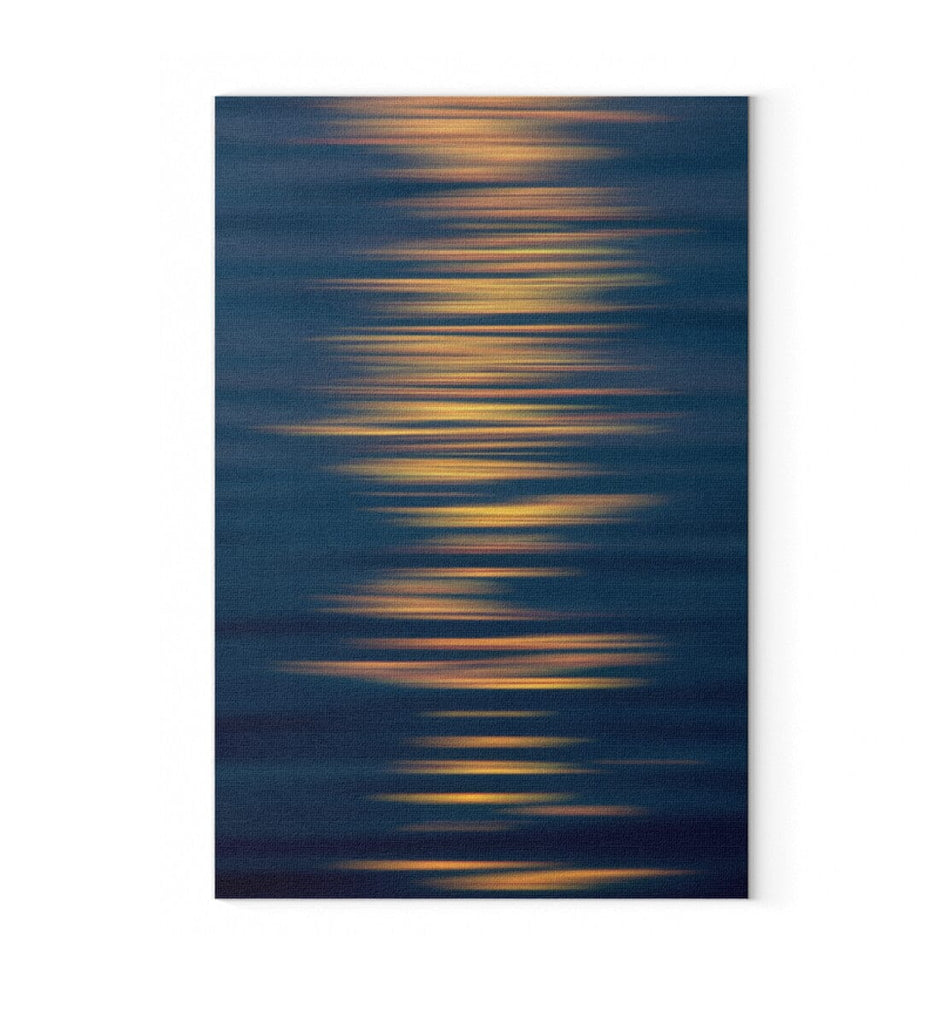 SUNDOWN Leinwand mit Keilrahmen - Leinwand 50x75 cm Shirtee True Color Print 50cm x 75cm 