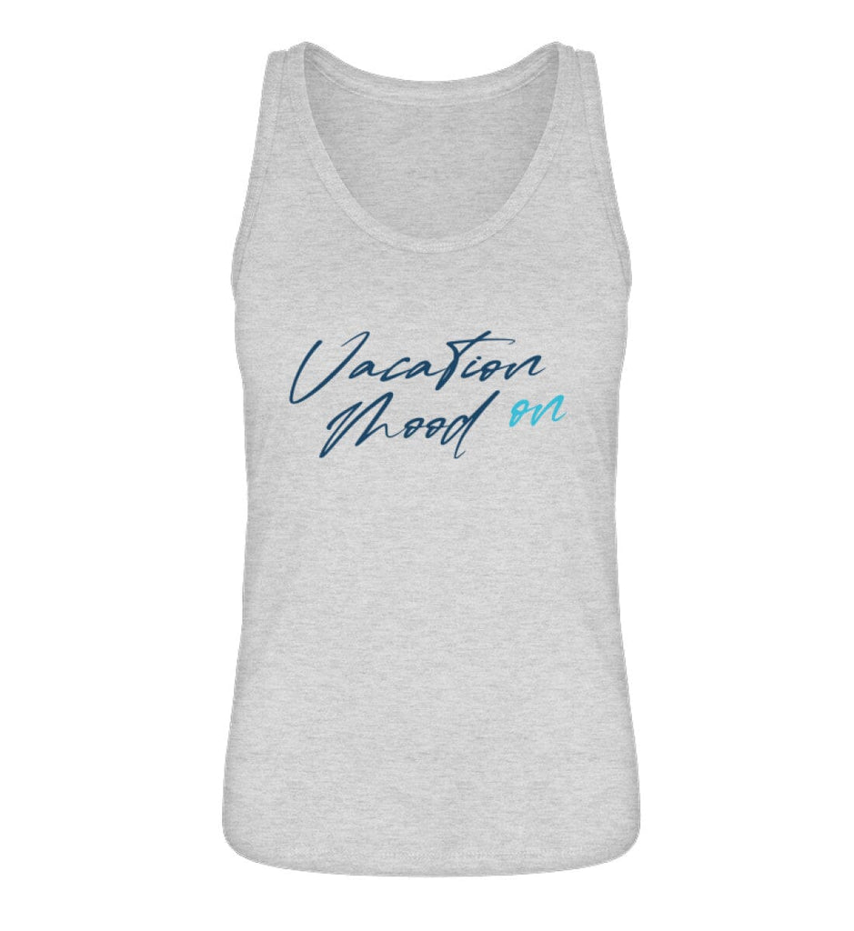 VACATION MOOD ON - Premium Organic Tanktop ST/ST Stella Dreamer Damen Tanktop ST/ST Shirtee Heather Grey XS 