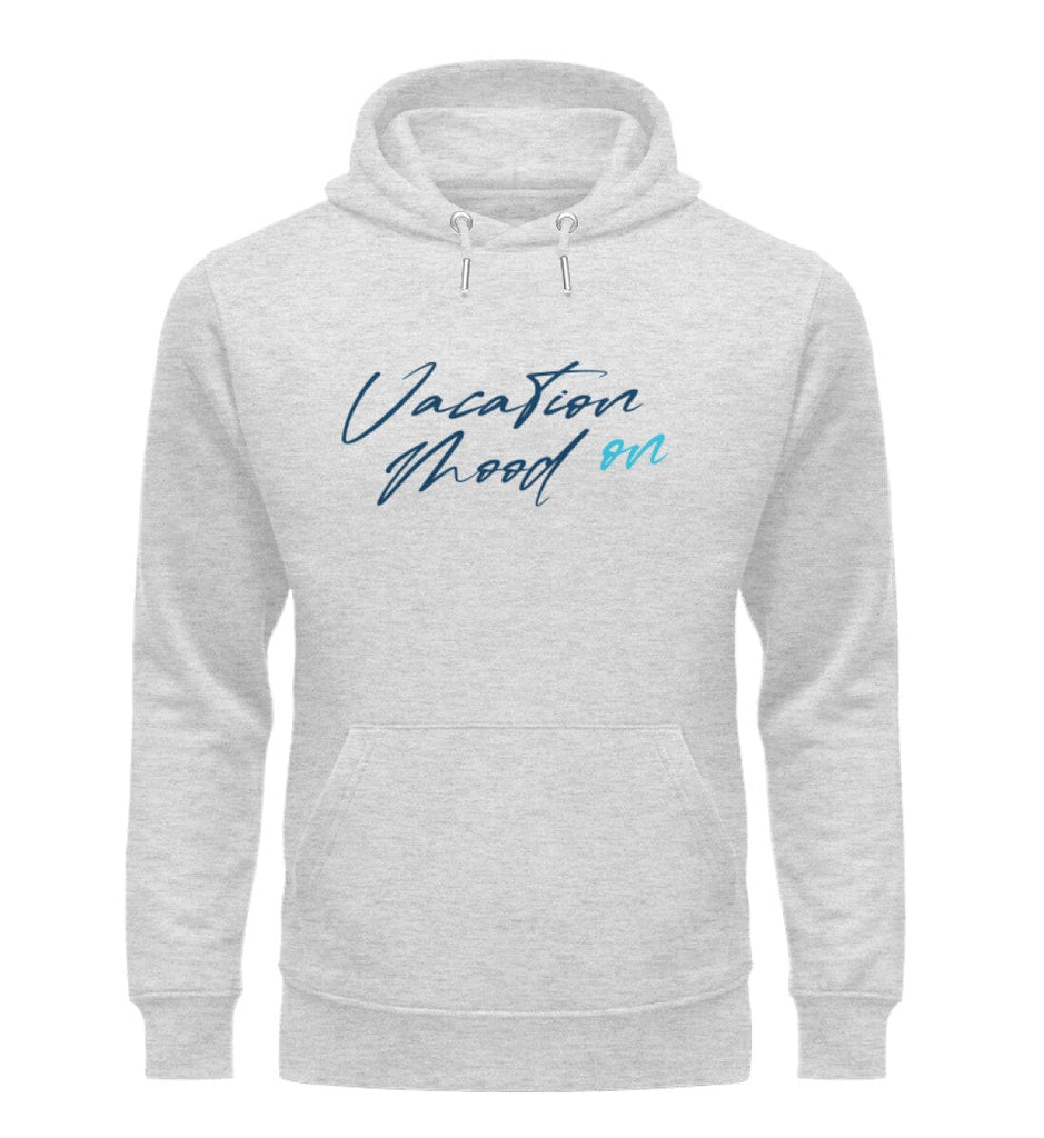 VACATION MOOD ON - Unisex Organic Hoodie Cruiser Hoodie ST/ST Shirtee Heather Grey XS 