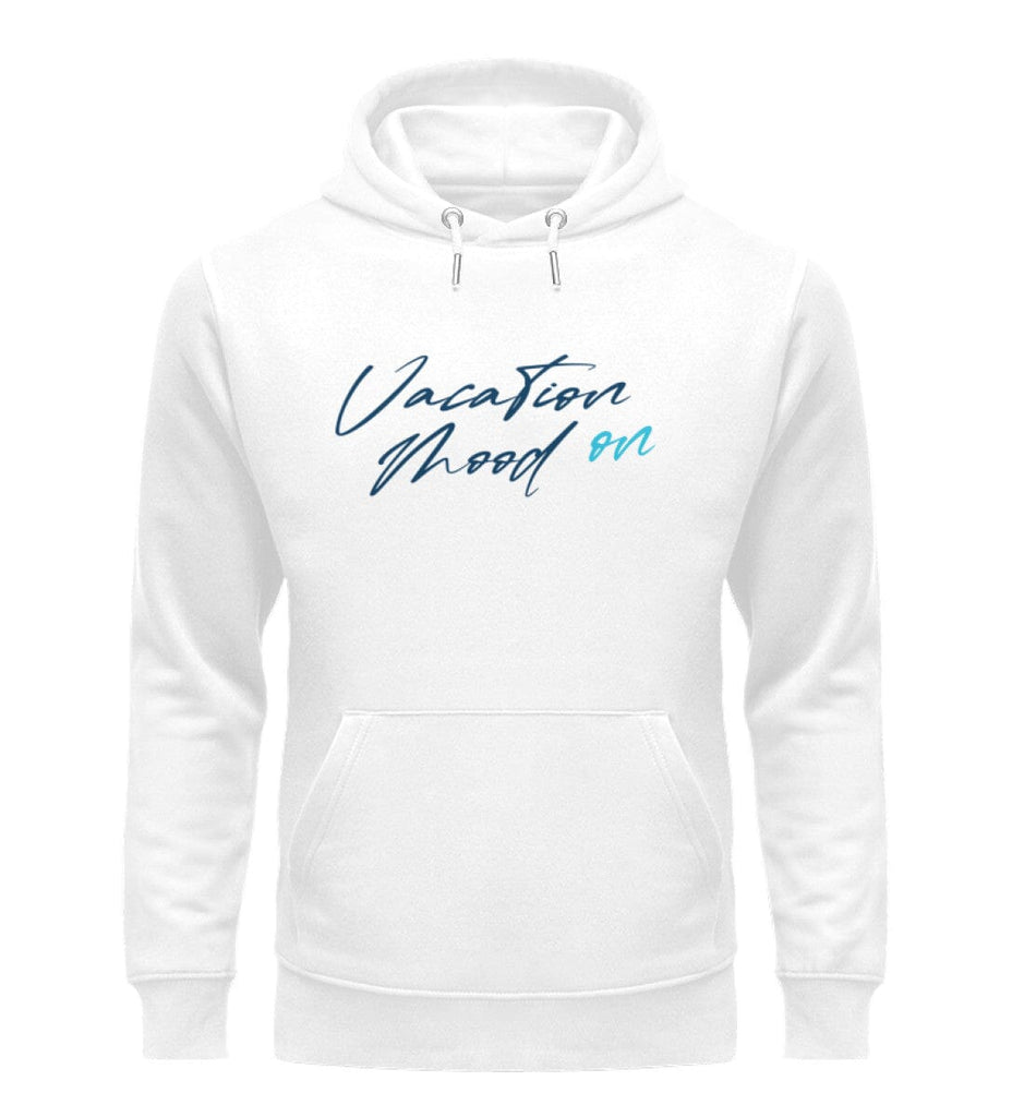 VACATION MOOD ON - Unisex Organic Hoodie Cruiser Hoodie ST/ST Shirtee White S 