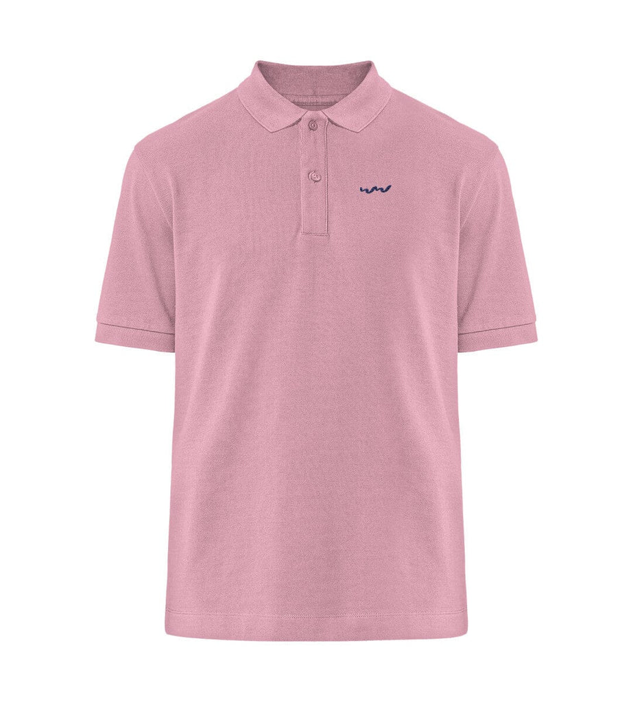 WELLENWIND - Organic Polo mit Stick Prepster Polo-Shirt ST/ST mit Stick Shirtee Cotton Pink XS 