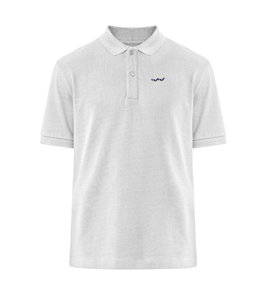 WELLENWIND - Organic Polo mit Stick Prepster Polo-Shirt ST/ST mit Stick Shirtee White XS 