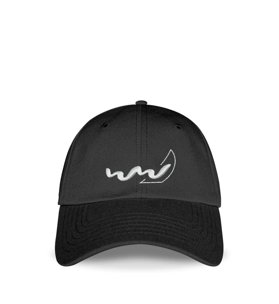 WELLENWIND SAILING - Cap Baseball Cap mit Stickerei Shirtee Black Einheitsgröße 