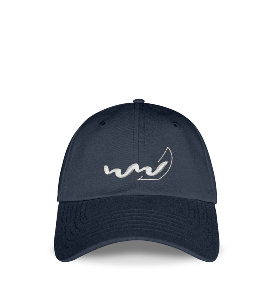 WELLENWIND SAILING - Cap Baseball Cap mit Stickerei Shirtee Deep Navy Einheitsgröße 