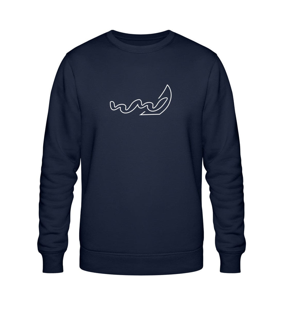 WELLENWIND SAILING - Unisex Organic Sweatshirt Roller Sweatshirt ST/ST Shirtee French Navy XS 