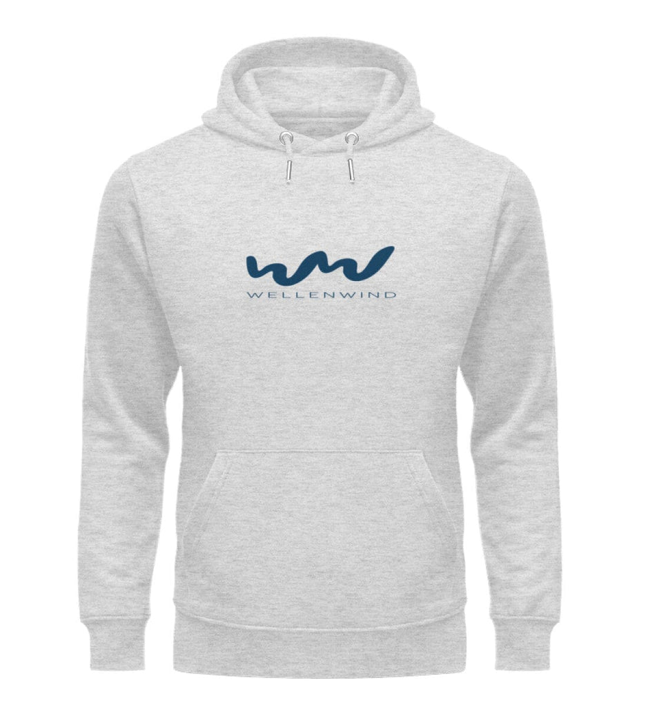 WELLENWIND - Unisex Organic Hoodie Cruiser Hoodie ST/ST Shirtee Heather Grey XS 