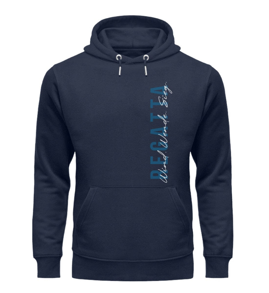 WIND WENDE SIEG - Unisex Organic Hoodie Cruiser Hoodie ST/ST Shirtee French Navy XS 